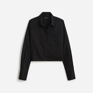 Black Button-Up Shirt Madewell
